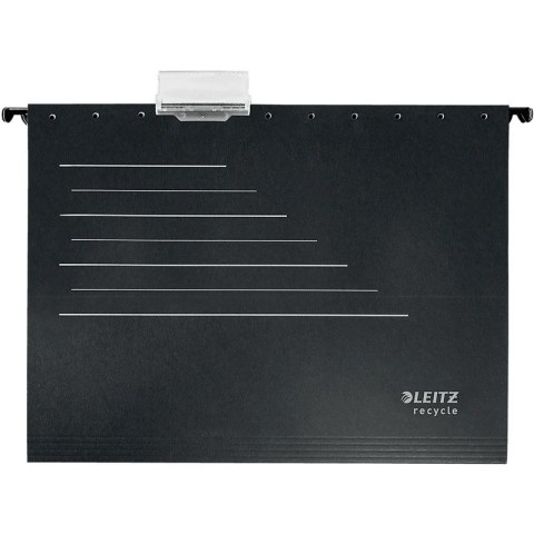 Teczka zawieszana Leitz Alpha Recycle A4 czarna