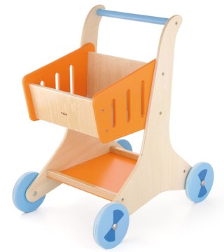 VIGA Drewniany Wózek sklepowy na zakupy