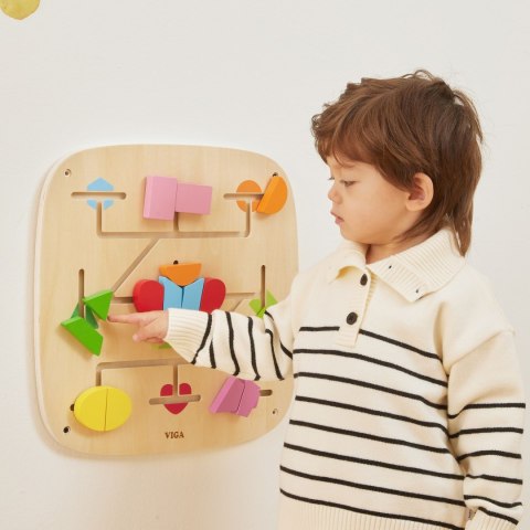 VIGA Panel Aktywności Ścienny 16 Ruchomych Elementów