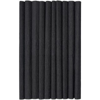 Bibuła marszczona (10 rolek) 50x200cm czarny 400153927 HERLITZ