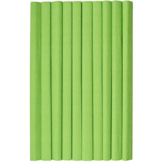 Bibuła marszczona (10 rolek) 50x200cm jasny zielony 400153920 HERLITZ