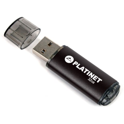 Pamięć USB-A 32GB PLATINET X-DEPO USB 2.0 czarny (40621)