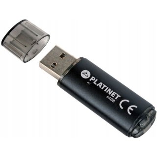 Pamięć USB-A 64GB PLATINET X-DEPO USB 2.0 czarny (42117)
