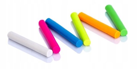 Plastelina dla dzieci fluorescencyjna 6 kolorów zestaw 83811906 ASTRA