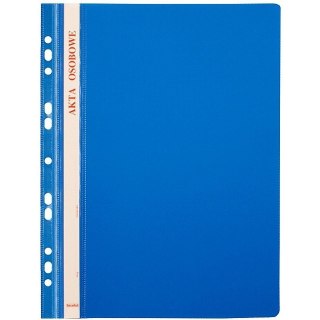 Skoroszyt na akta osobowe A4 wpinany do segregatora 10 sztuk niebieski ST-23-03 BIURFOL