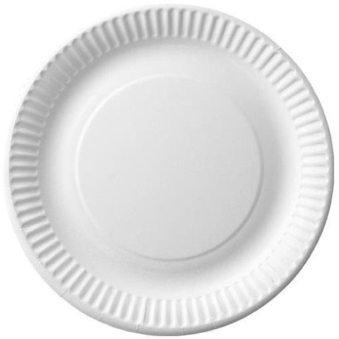 Talerz papierowy biały średnica 18cm (100) 7500018 Think`n Pack