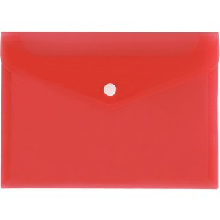 Teczka kopertowa na dokumenty A5 satyna PP czerwona TKS-02-11 BIURFOL