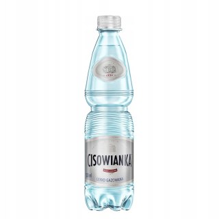 Woda mineralna CISOWIANKA 0.5L (12szt) lekko gazowana z kaucją
