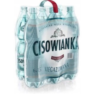 Woda mineralna CISOWIANKA 1.5L (6szt) niegazowana z kaucja