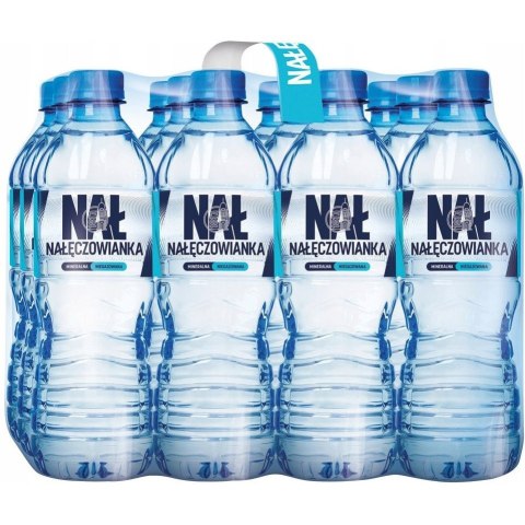 Woda mineralna NAŁĘCZOWIANKA 0.5L (12szt) niegazowana z kaucją