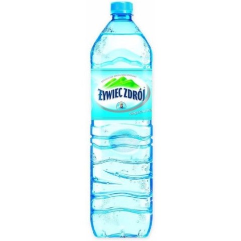Woda źródlana ŻYWIEC ZDRÓJ 1.5L (6szt) niegazowana z kaucją
