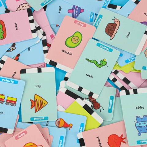 Zabawka interaktywna robot nauka rysowania fiszki kolorowe mazaki różowy