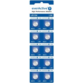 Bateria EVERACTIVE AG13/LR44/LR1154 1,5V guzikowa (10szt)
