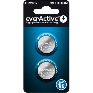 Bateria EVERACTIVE CR2032 litowa blister (2szt)