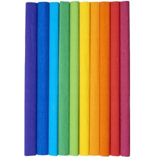 Bibuła marszczona 50x200cm mix kolorów tęczowy 400153931 HERLITZ