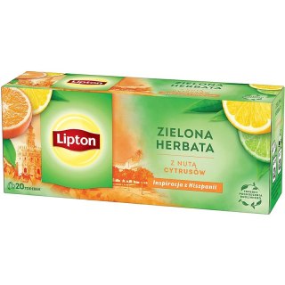 Herbata Lipton zielona z nutą cytrusów (20)