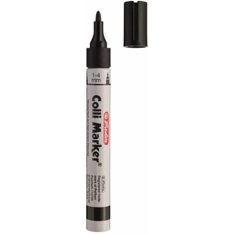 Marker permanentny Herlitz Colli-Marker czarny