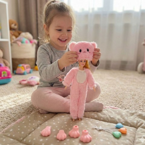WOOPIE ROYAL Lalka w Przebraniu Różowego Misia Park Rozrywki