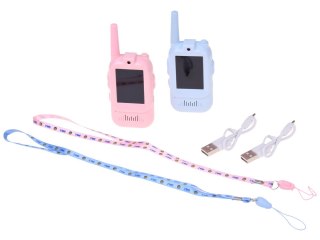 Zestaw 2x Krótkofalówki Dla Dzieci Walkie Talkie Video LCD 2" Kamera ZA6160