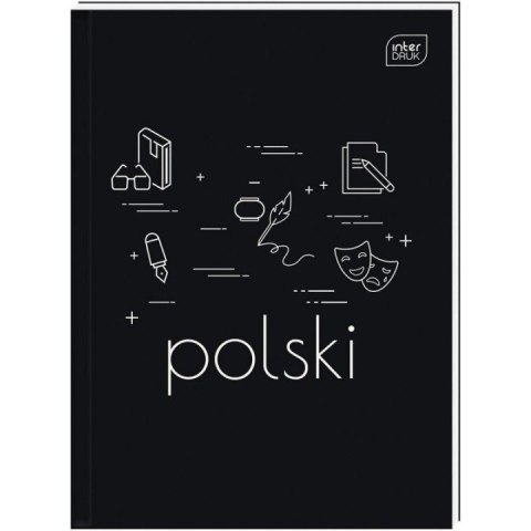 Brulion A5 80k linia 70g Język Polski INTERDRUK