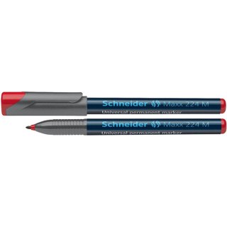Foliopis Schneider Maxx 224 M czerwony