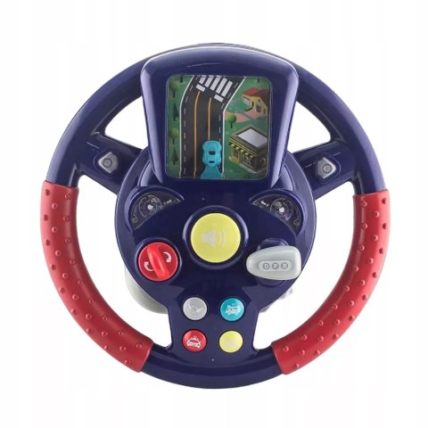 Interaktywna Kierownica dla Dzieci Symulator Jazdy Światła Dźwięki