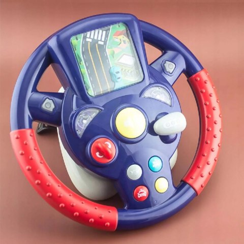 Interaktywna Kierownica dla Dzieci Symulator Jazdy Światła Dźwięki