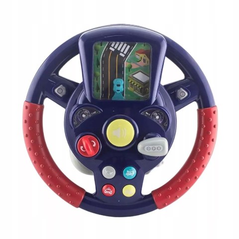 Interaktywna Kierownica dla Dzieci Symulator Jazdy Światła Dźwięki