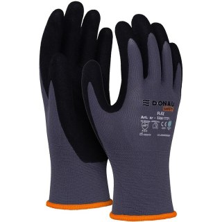 Rękawice Donau Safety Flex rozm.9 szare