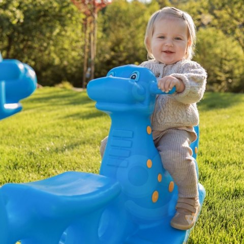 WOOPIE Bujak Wieloosobowy Dino Huśtawka Równoważna Niebieska WOOPIE Bujak Wieloosobowy Dino Huśtawka Równoważna Niebieska