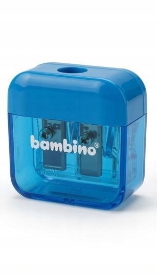Temperówka BAMBINO podwójna z pojemnikiem ST.MAJEWSKI