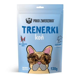 Paka Zwierzaka Trenerki Przysmak Dla Psów Konina 120g