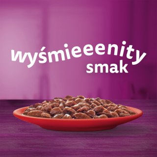 Whiskas Adult Karma Mokra Dla Kotów Wołowina Kurczak Jagnięcina Drób 12x85g