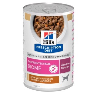 Hill's Prescription Diet Gastrointestinal Biome z kurczakiem — mokra karma wspierająca układ pokarmowy, 354 g