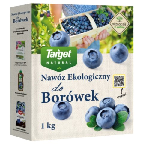 Nawóz ekologiczny do borówek 1 kg - 100% roślinny