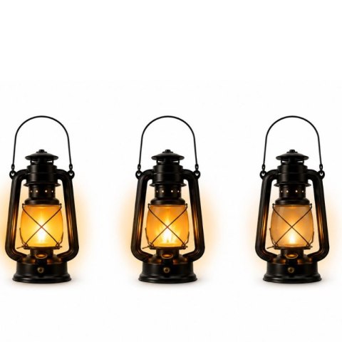 Lampion retro LED do ogrodu