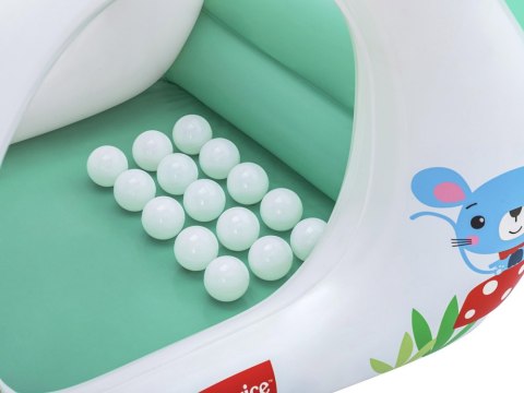 Bestway Dmuchany basen z kulkami GRZYBEK MUCHOMOREK Fisher Price 93570