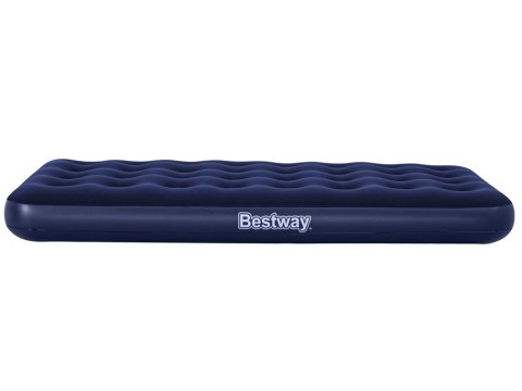 Bestway Dmuchany materac kempingowy 1-os. 150kg WELUROWY 188x99cm 67001
