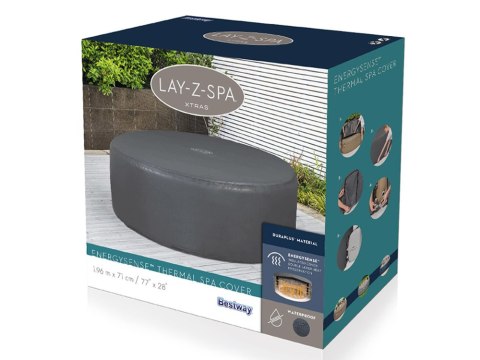 Bestway Pokrywa termiczna do Spa pokrowiec ENEGYSENSE 196cm 60318