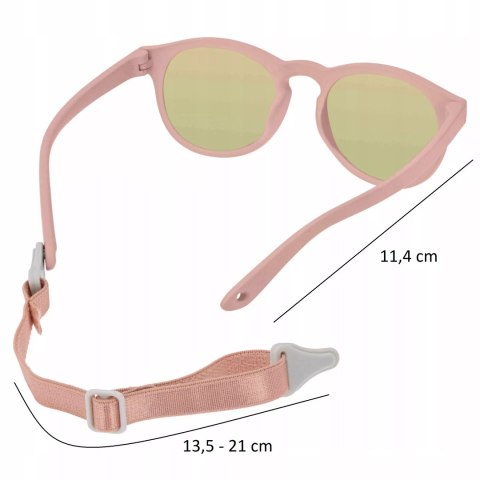 Dooky Hawaii PINK Okulary przeciwsłoneczne dla dzieci elastyczne 6-36M