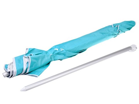 Parasol Plażowy Ogrodowy Chalkidiki Para SoleSun UPF50 240cm ŁAMANY SP0810