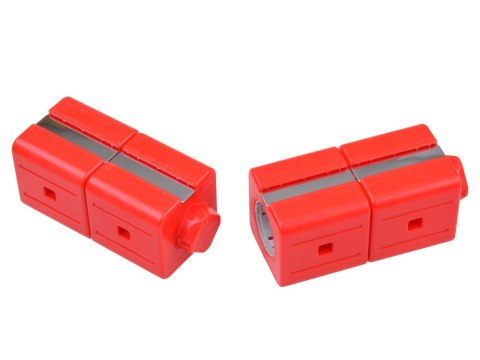 KLOCKI MAGNETYCZNE Tor magnetyczny dla pociągów - 135ele kolejka DIY ZA6330