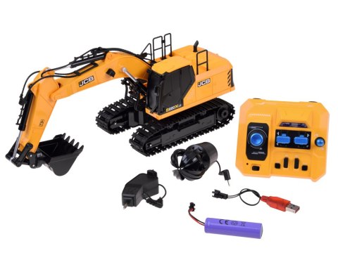 Koparka zdalnie sterowana na licencji JCB + 3 końcówki RC0790