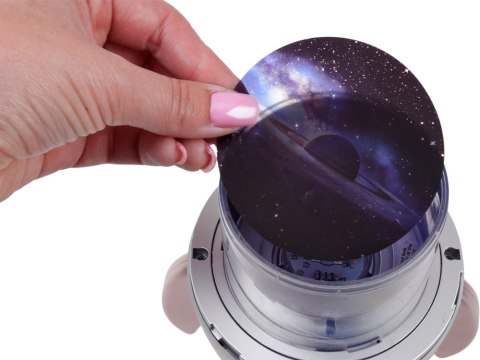 Projektor Rzutnik Gwiazd Kosmos Rakieta Lampka Nocna Bluetooth ZA6314