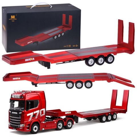 Przyczepa Naczepa 1502 Zdalnie Sterowana do ciągnik Scania 1501 RC0789