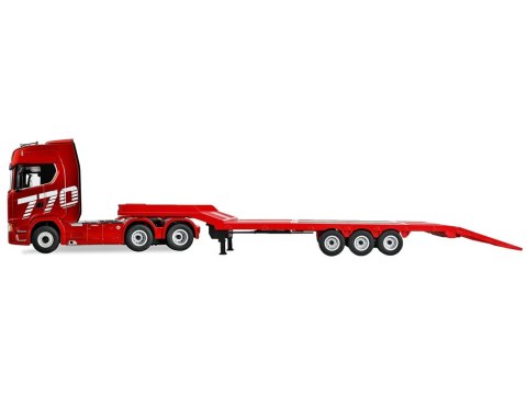 Przyczepa Naczepa 1502 Zdalnie Sterowana do ciągnik Scania 1501 RC0789