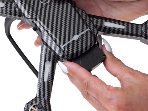 Dron RC A19P Kamera HD Pilot z Ekranem Omijanie Przeszkód Etui RC0774