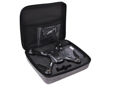 Dron RC A19P Kamera HD Pilot z Ekranem Omijanie Przeszkód Etui RC0774