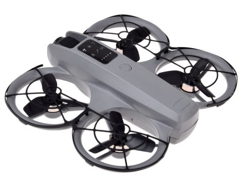 Dron z kamerą - zdalnie sterowany Quadrocopter + pilot z ekranem LCD RC0775