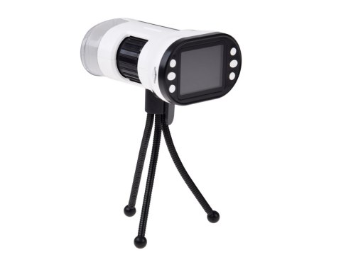 Mikroskop Cyfrowy dla Dzieci 1000x Ekran 2" Kamera LED Polskie Menu ES0031